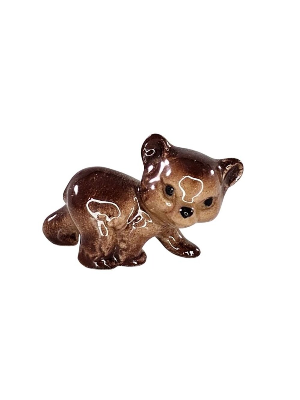 Hagen Renaker Brown Bear Cub Walking Baby Miniature Figurine Ceramic Wildlife